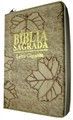 Bíblia  com zíper letra gigante
